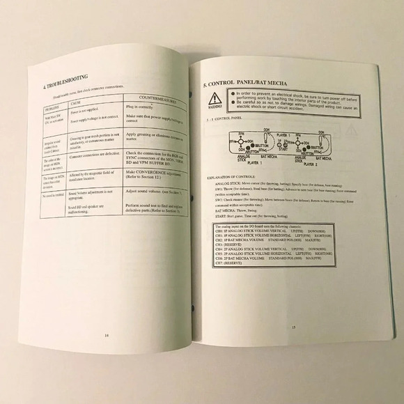 Vintage Sega World Series 99 Owners Manual Namoi Kit Version Arcade  Game Manual - Picture 6 of 10